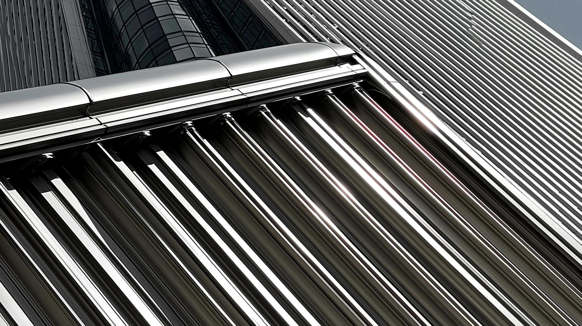 Polished architectural detail — clean structural lines